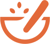 Rooz Spice Trading Co. mortar and pestle logo